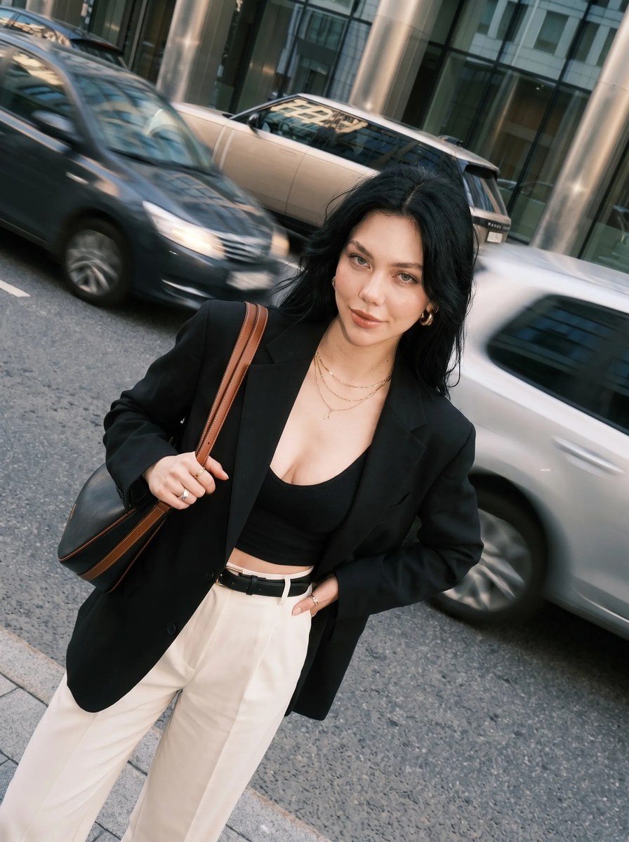 Luxury Street-Style Fashion Portrait output 14