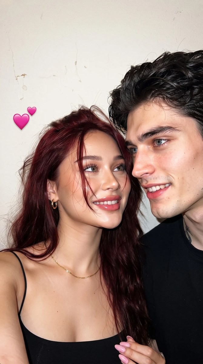 Candid Close-Up Couple Selfie output 8