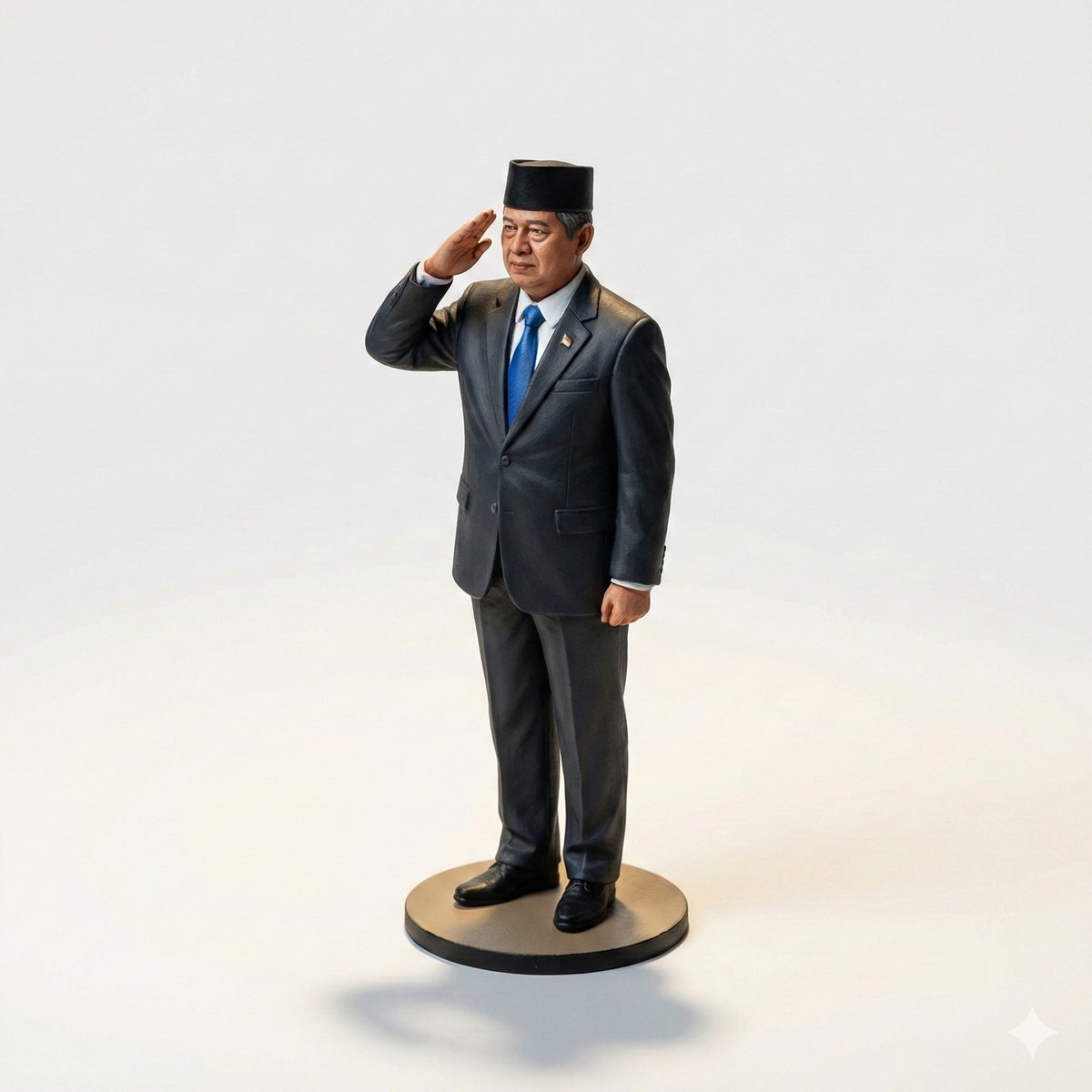 Ultra-Realistic Soekarno Figurine
