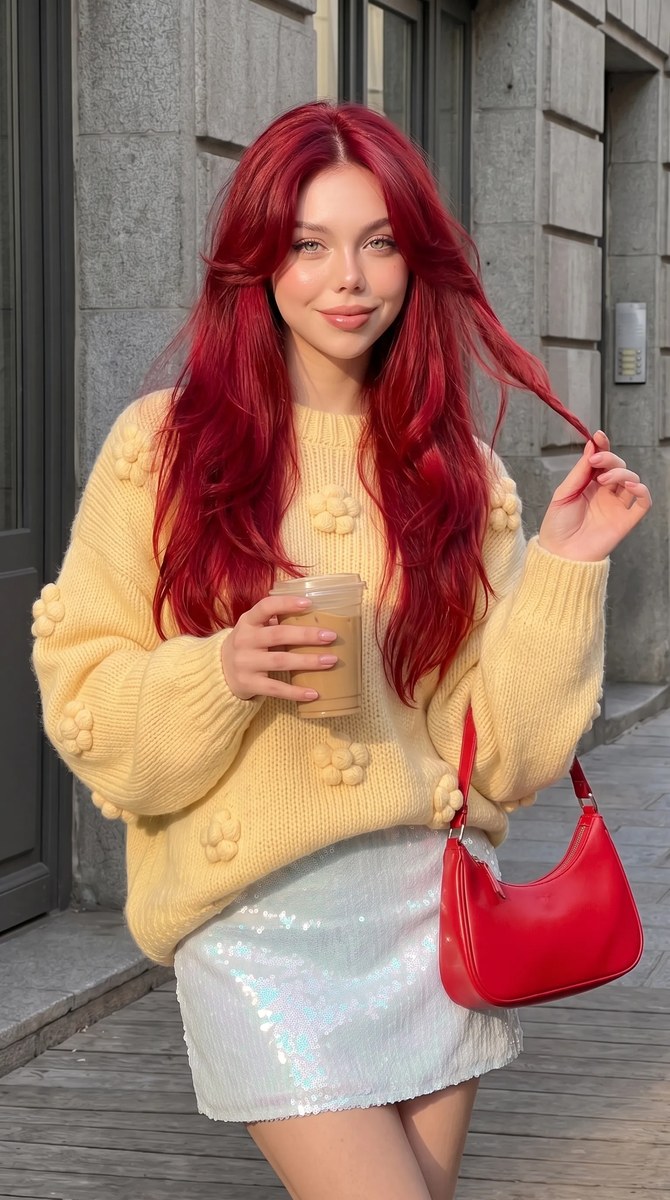 Golden-Hour Coffee Break Street-Fashion Portrait output 18