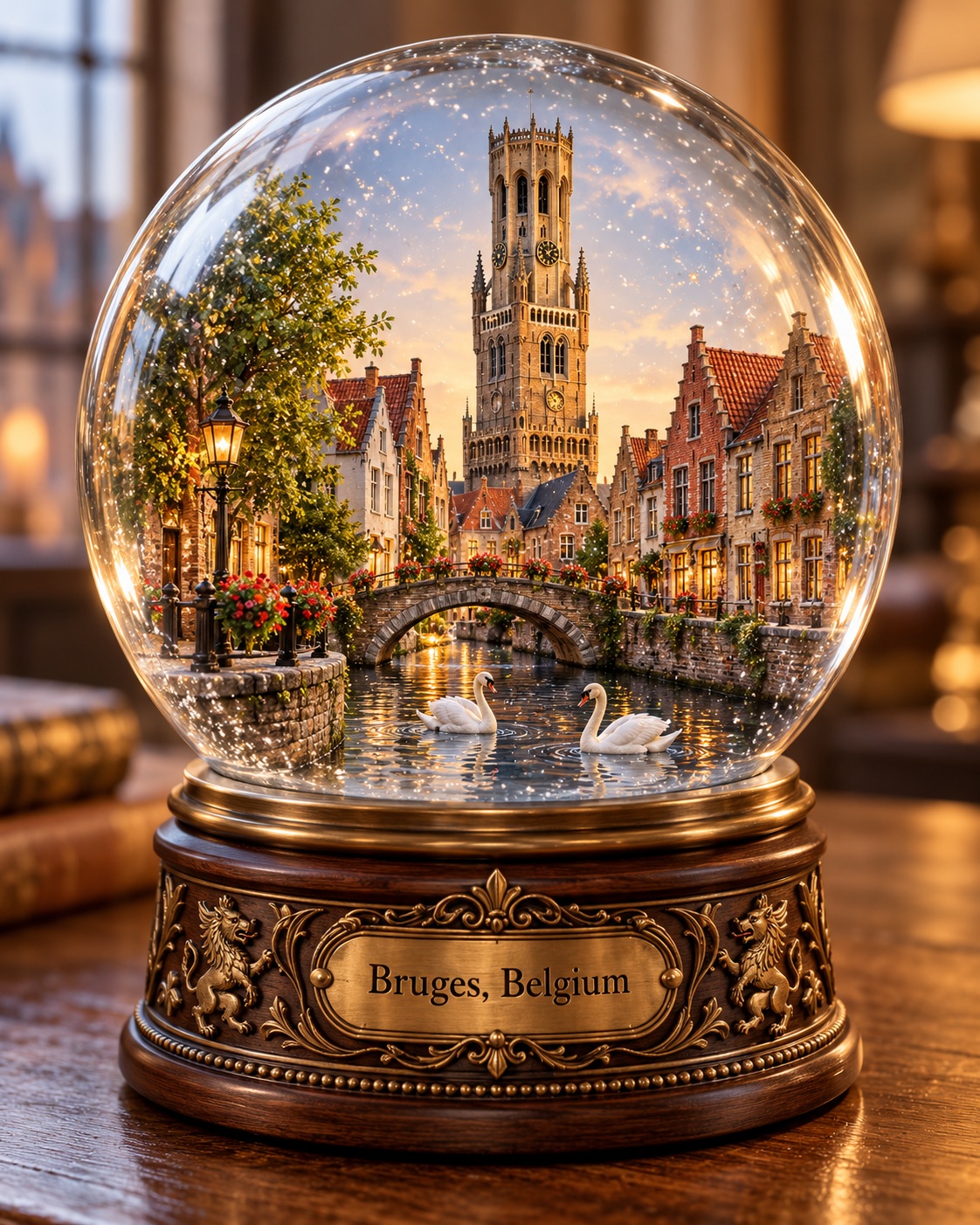 Premium City Snow Globe Souvenir output 4