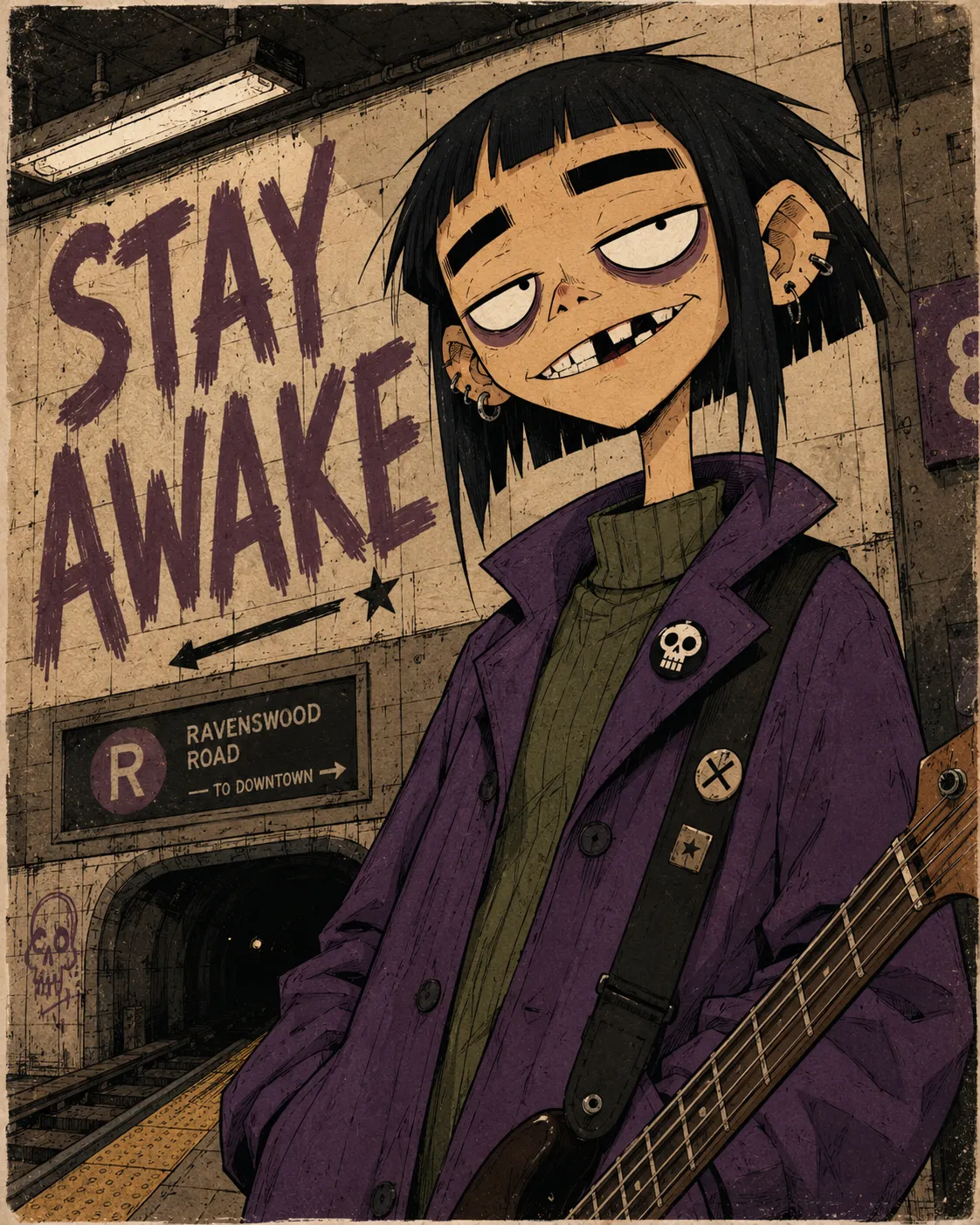 Alternative Character Poster Illustration output 5