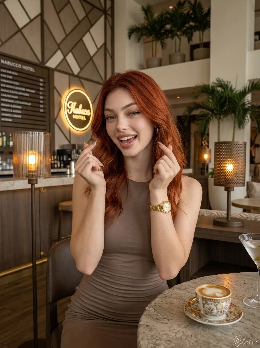 Taupe Evening Luxury Restaurant Portrait output 13