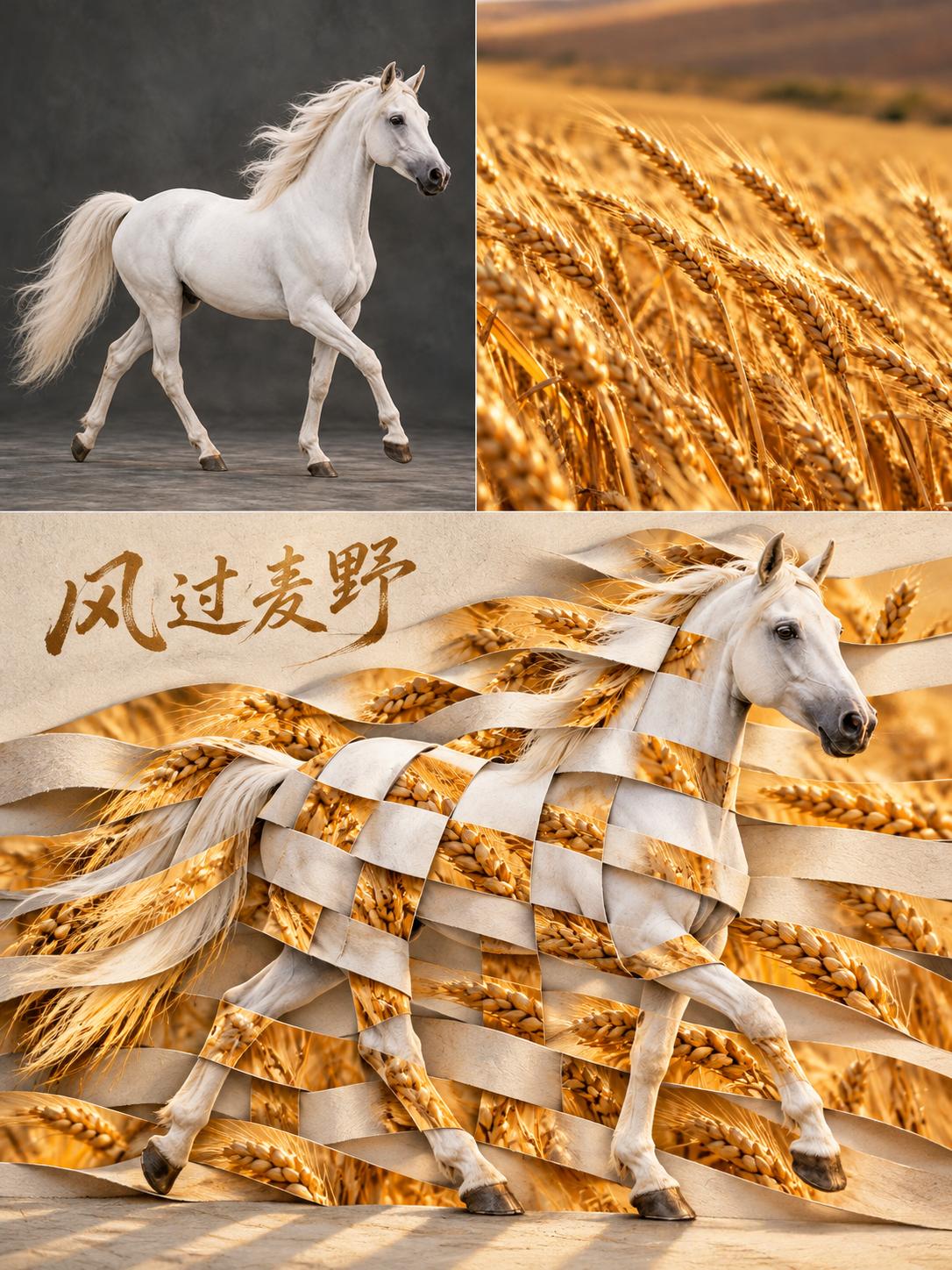 Creative Woven-Photo Artwork from Two Images output 4