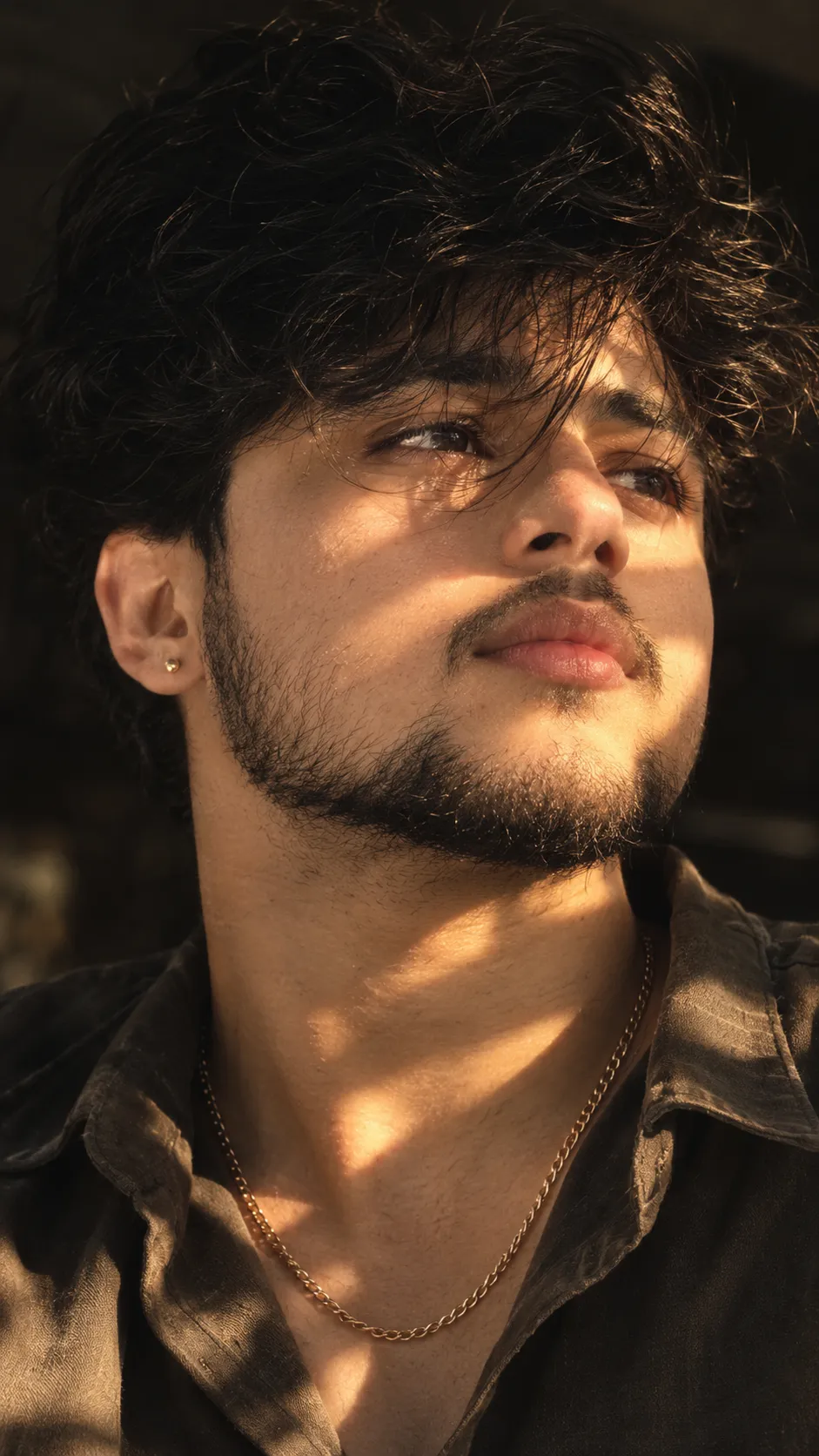 Golden-Hour Cinematic Portrait of a Young Man output 1