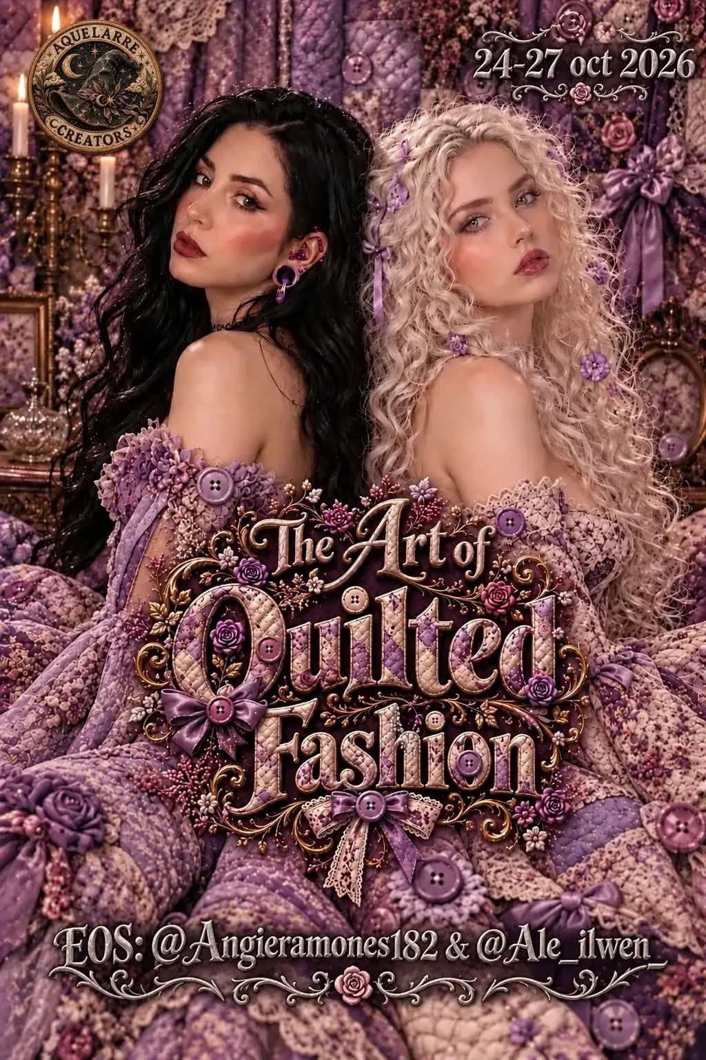Quilted Couture Fashion Look output 18