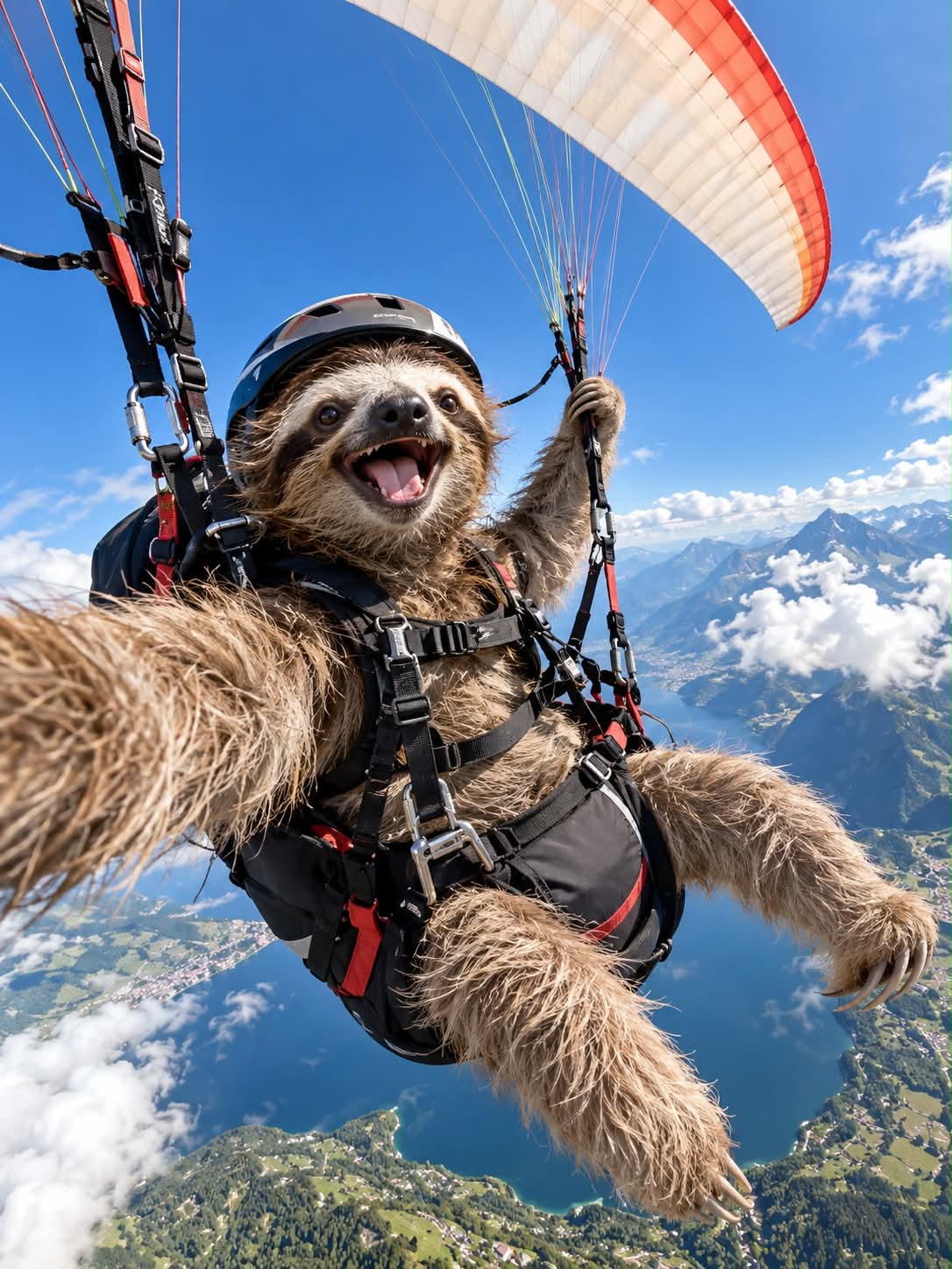 Cinematic Extreme-Sports Animal Photo