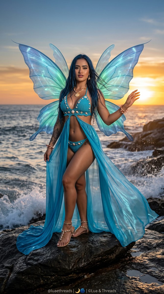 Ocean Fairy Fashion Editorial output 3