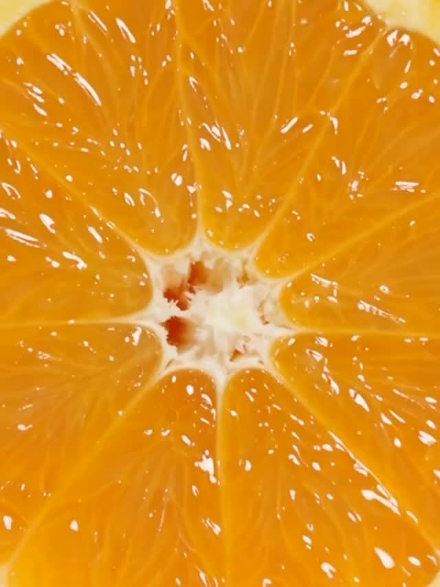 Luxury Skincare Commercial with Citrus Motifs