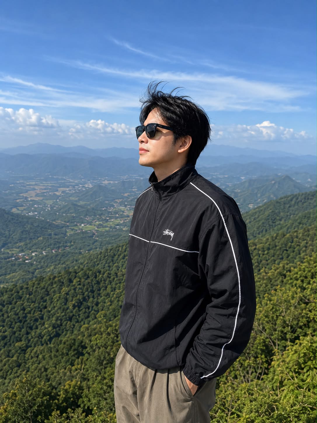 Mountain-View Outdoor Portrait output 1