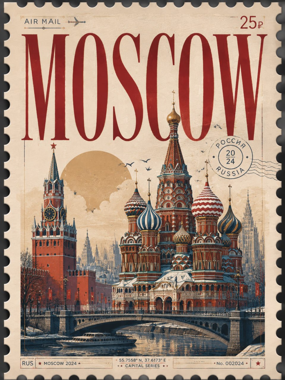 Stylish country poster output 4