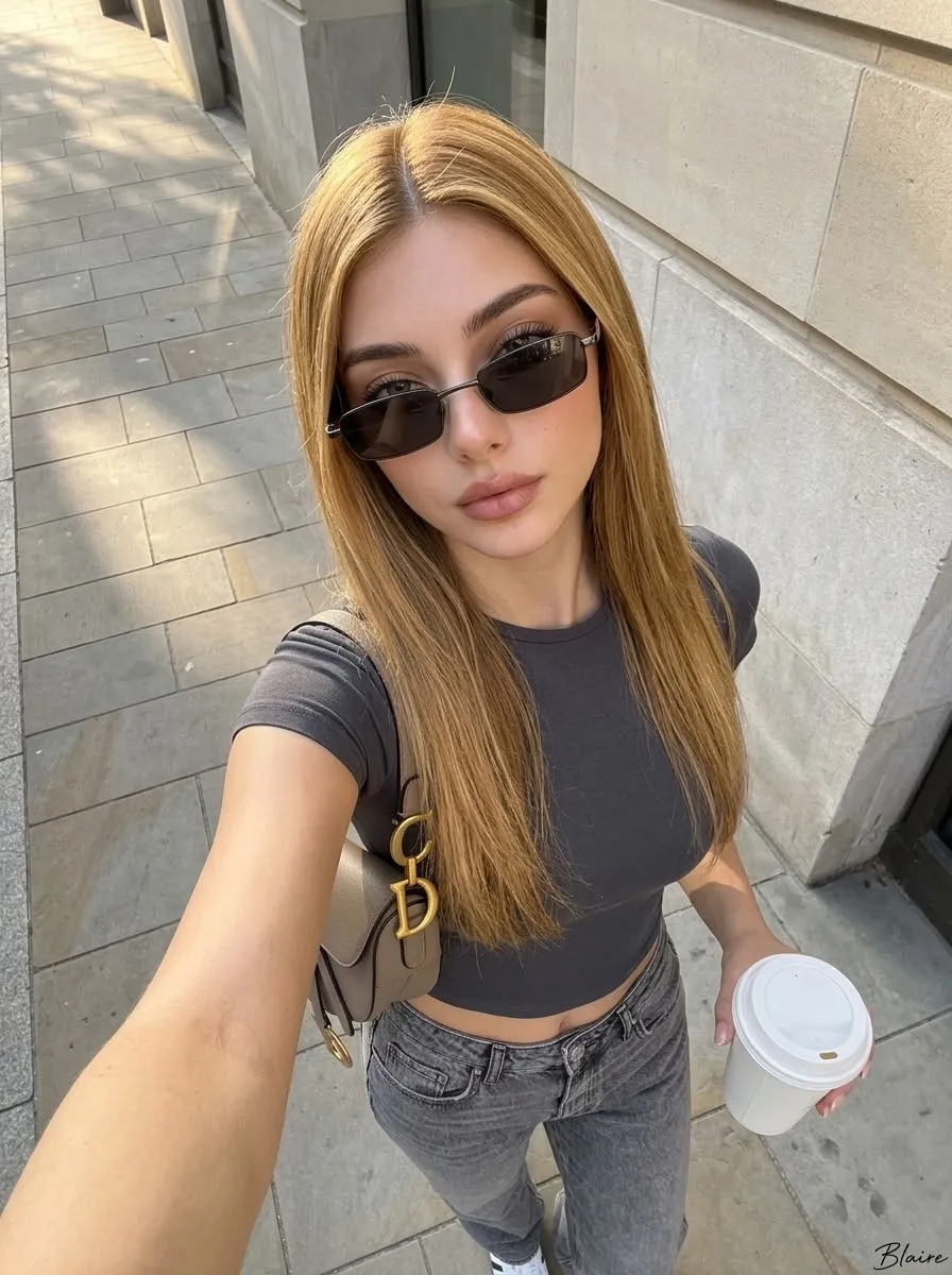 Urban Coffee-Run Selfie output 1