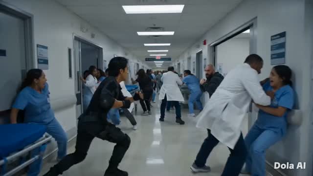 Undercover Officer’s Hospital Corridor Showdown