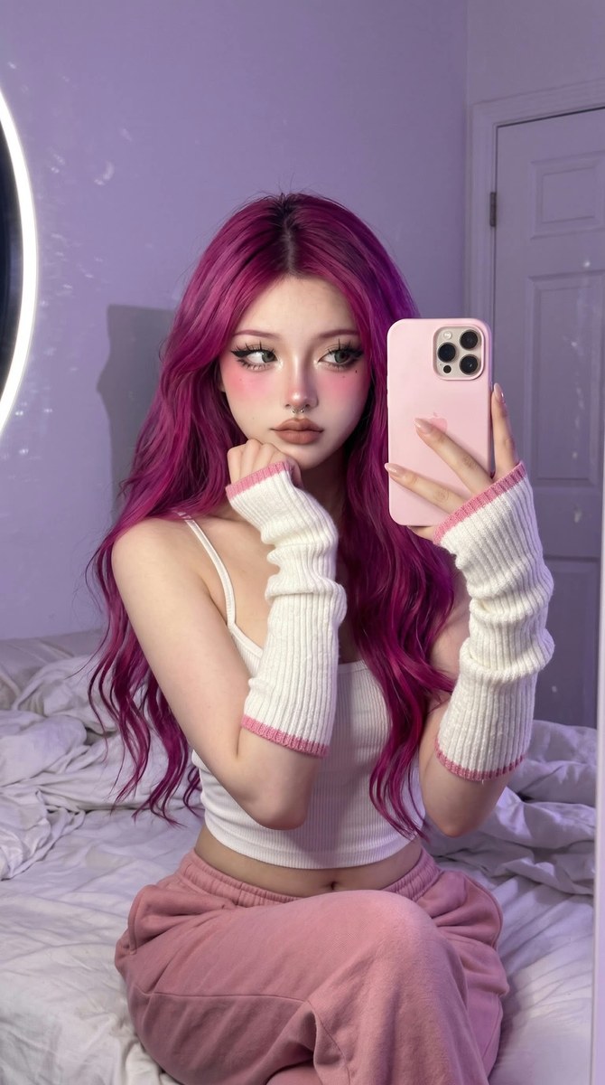 Douyin Makeup Mirror Selfie output 3