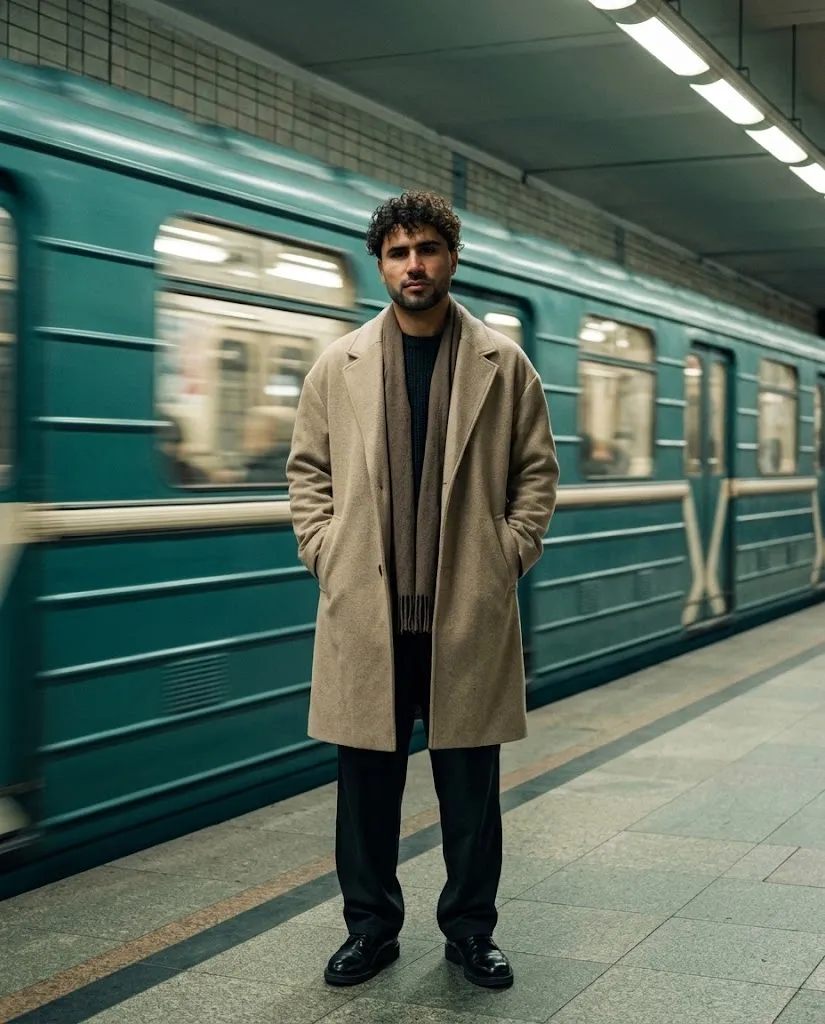 Identity-Locked Subway Fashion Editorial output 1