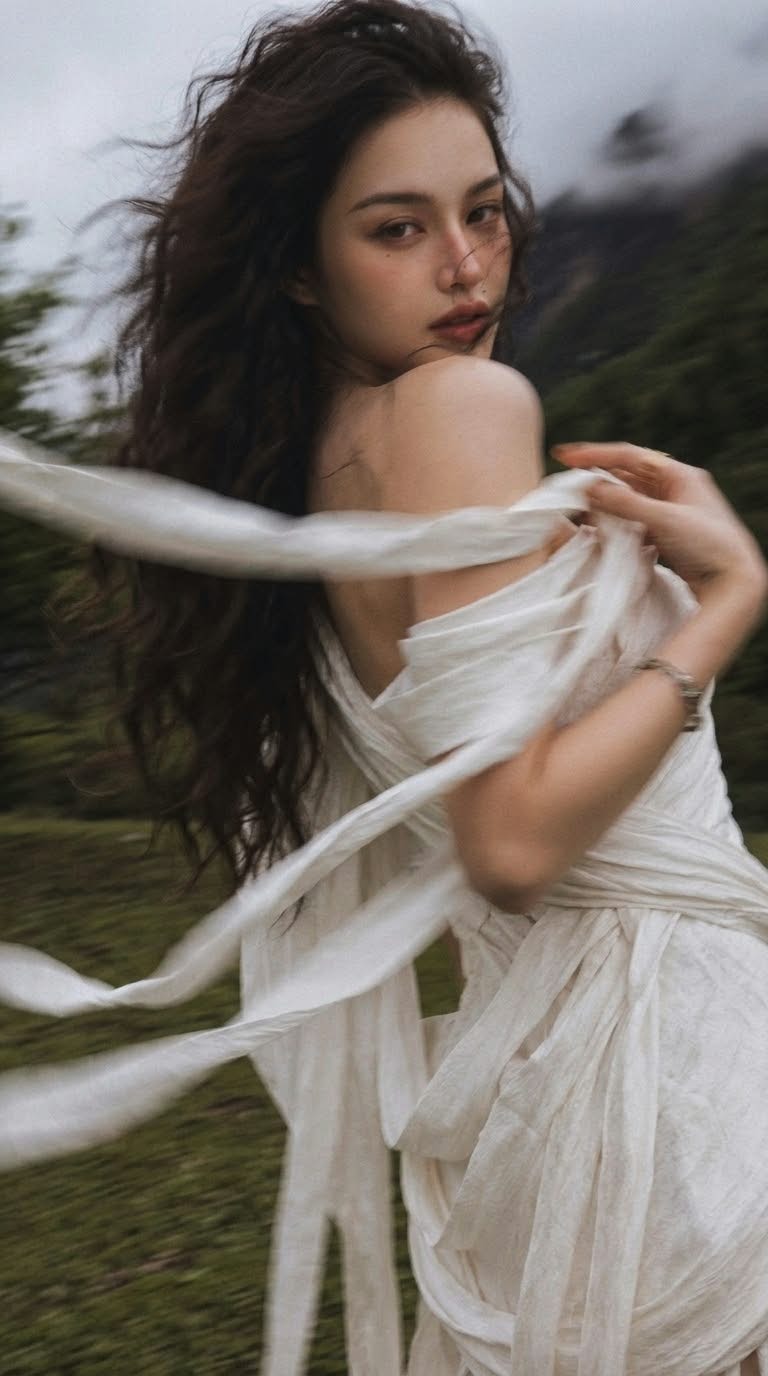 Goddess Draped in Tattered Muslin output 3