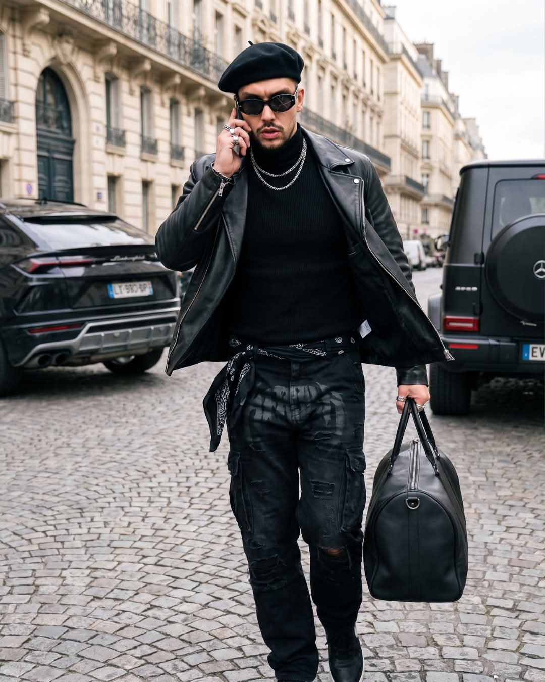 All-Black Paris Street-Style Editorial output 1