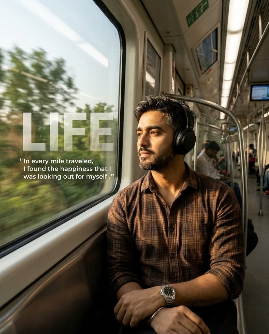Cinematic Metro-Window Portrait output 3
