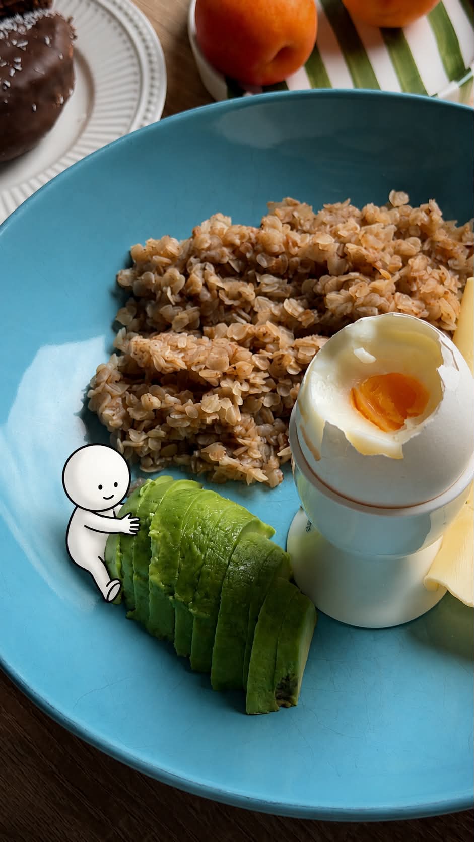 Add a Tiny White Character to Food Photos output 4