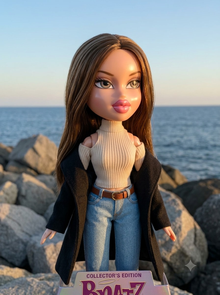 Photorealistic Bratz Vinyl Doll