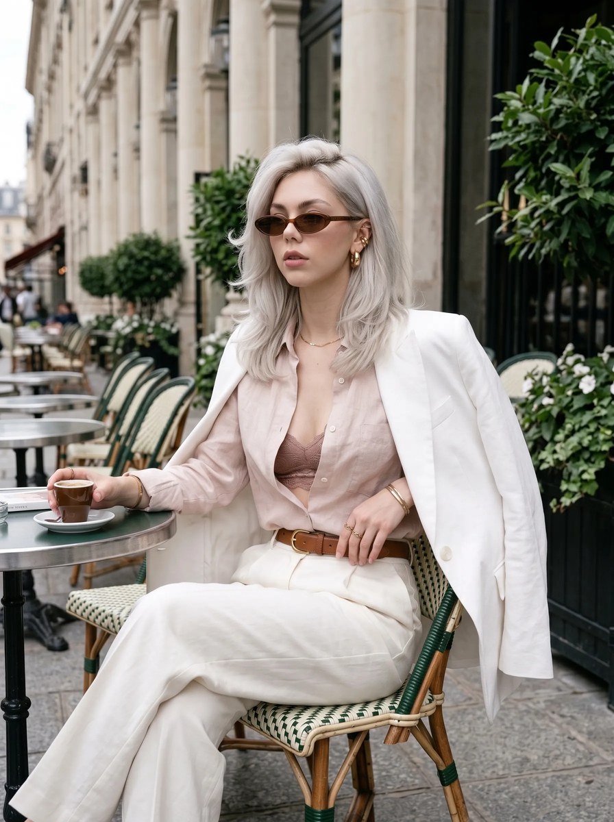 Luxury European Café Fashion Editorial output 2