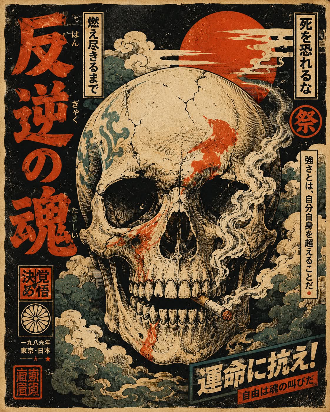 Vintage Japanese Graphic Poster output 4
