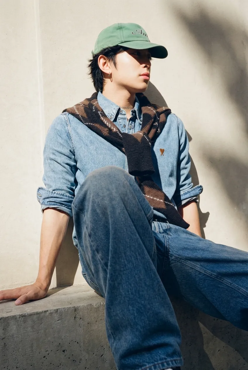 Photorealistic Southeast Asian Street-Style Portrait output 3