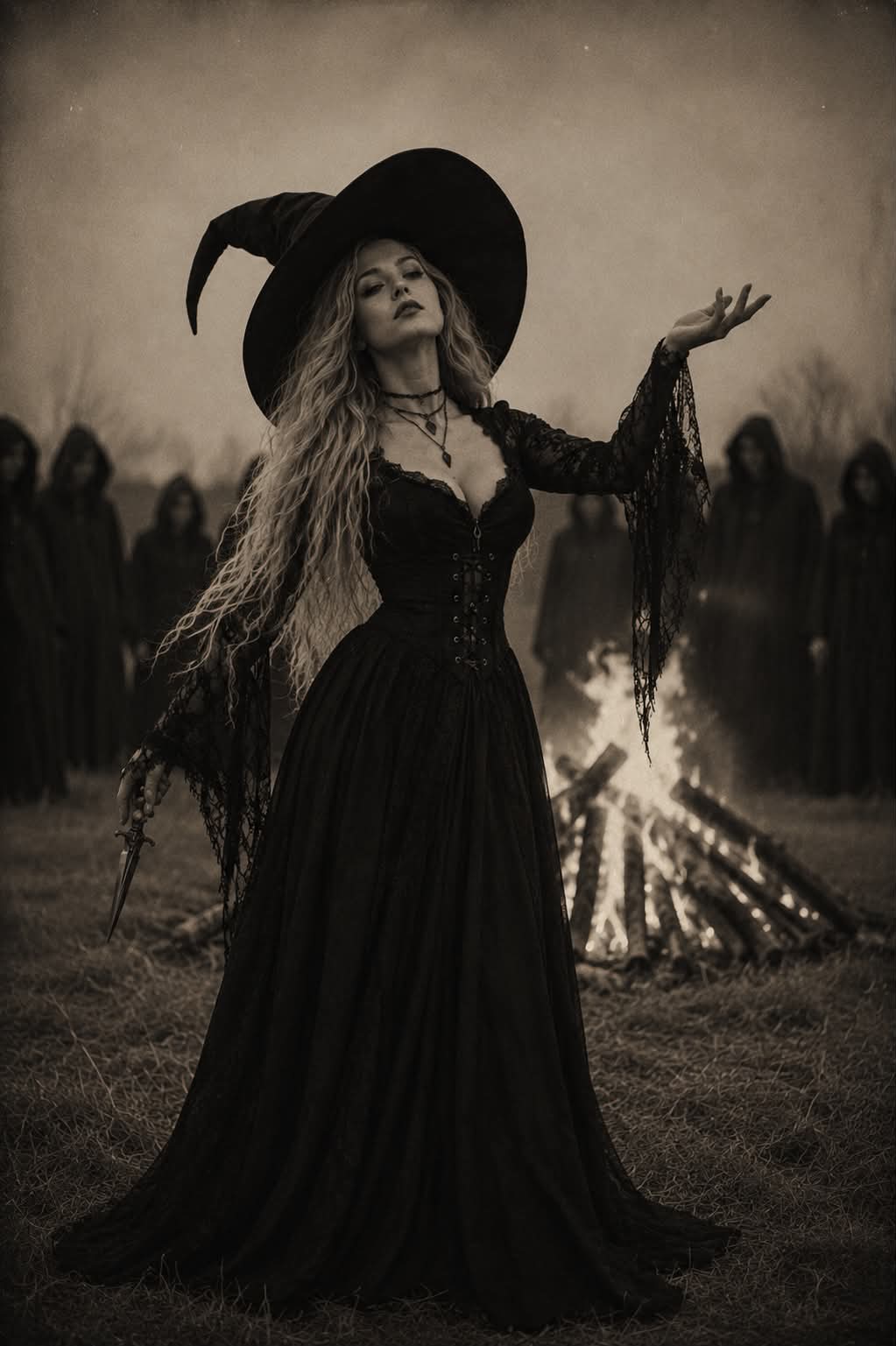 Dark Fantasy Queen Flambéing Pancakes output 3