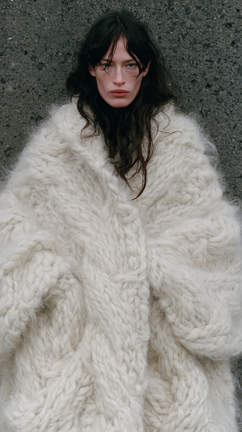 Brutalist Concrete Fashion Editorial output 1