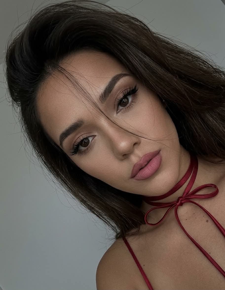 Dark Extreme-Close-Up Selfie
