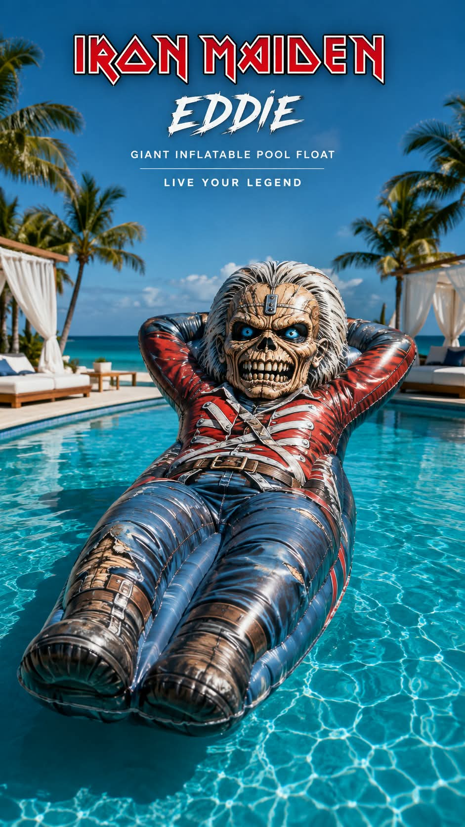 Giant Celebrity-Inspired Inflatable Pool Float output 3