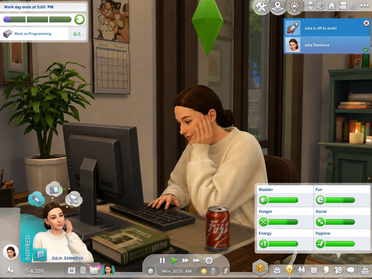 Turn a Person into a The Sims 4 Gameplay Screenshot output 2