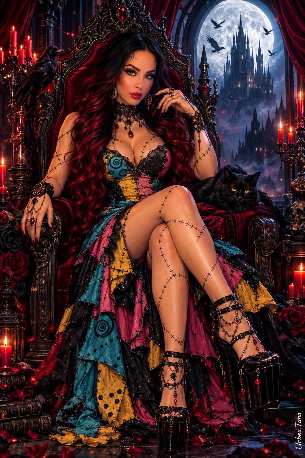 Moonlit Patchwork Enchantress output 1