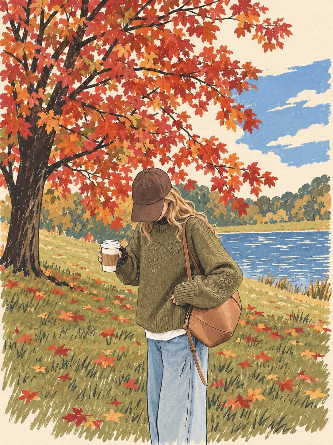 Hand-Drawn Editorial Illustration from a Photo output 2
