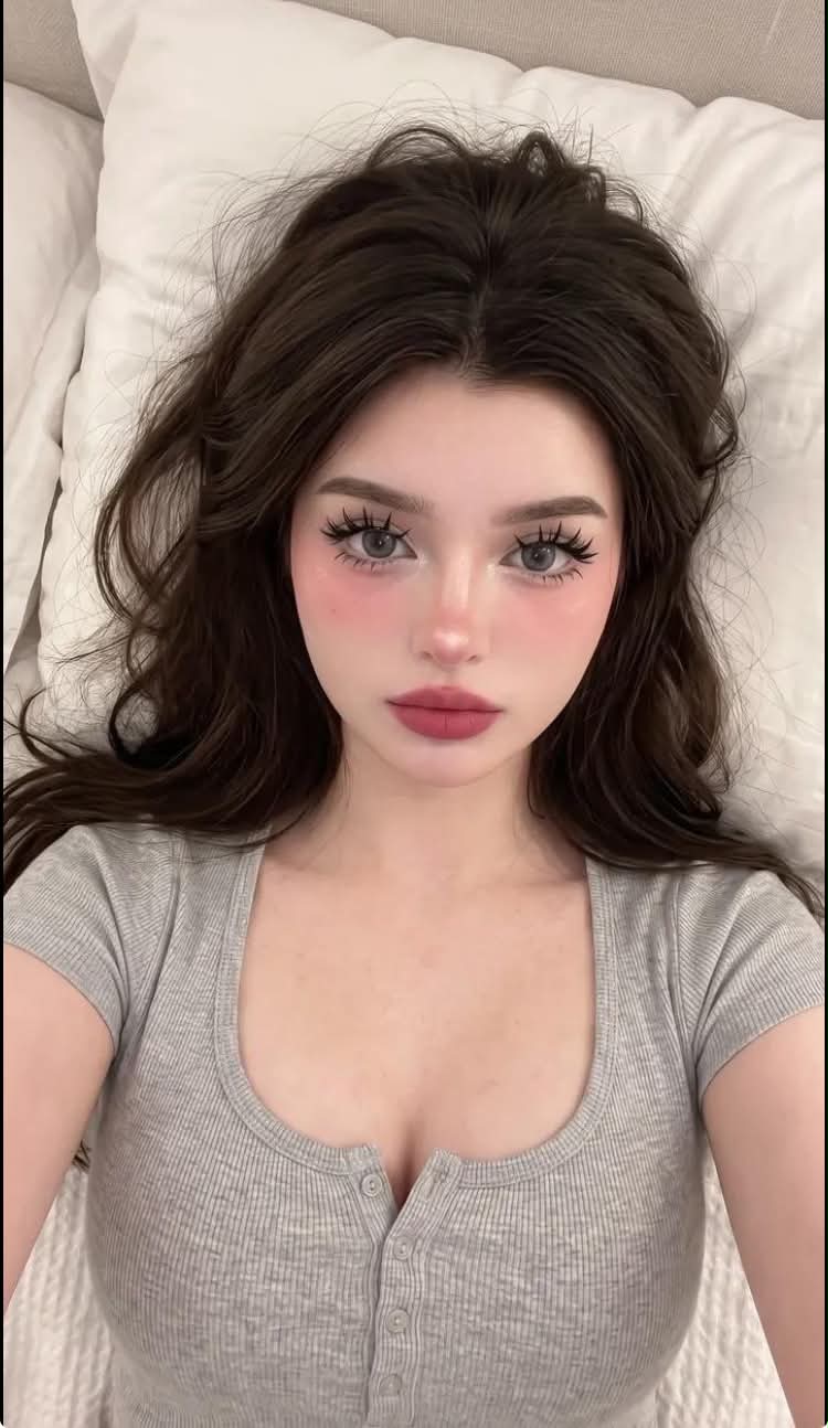 Douyin-Style Top-Down Portrait Selfie output 4