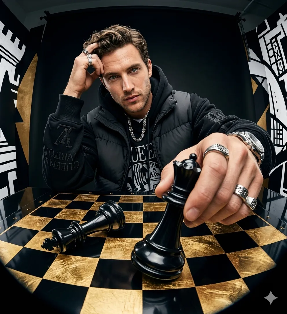 Fisheye Chess Streetwear Editorial