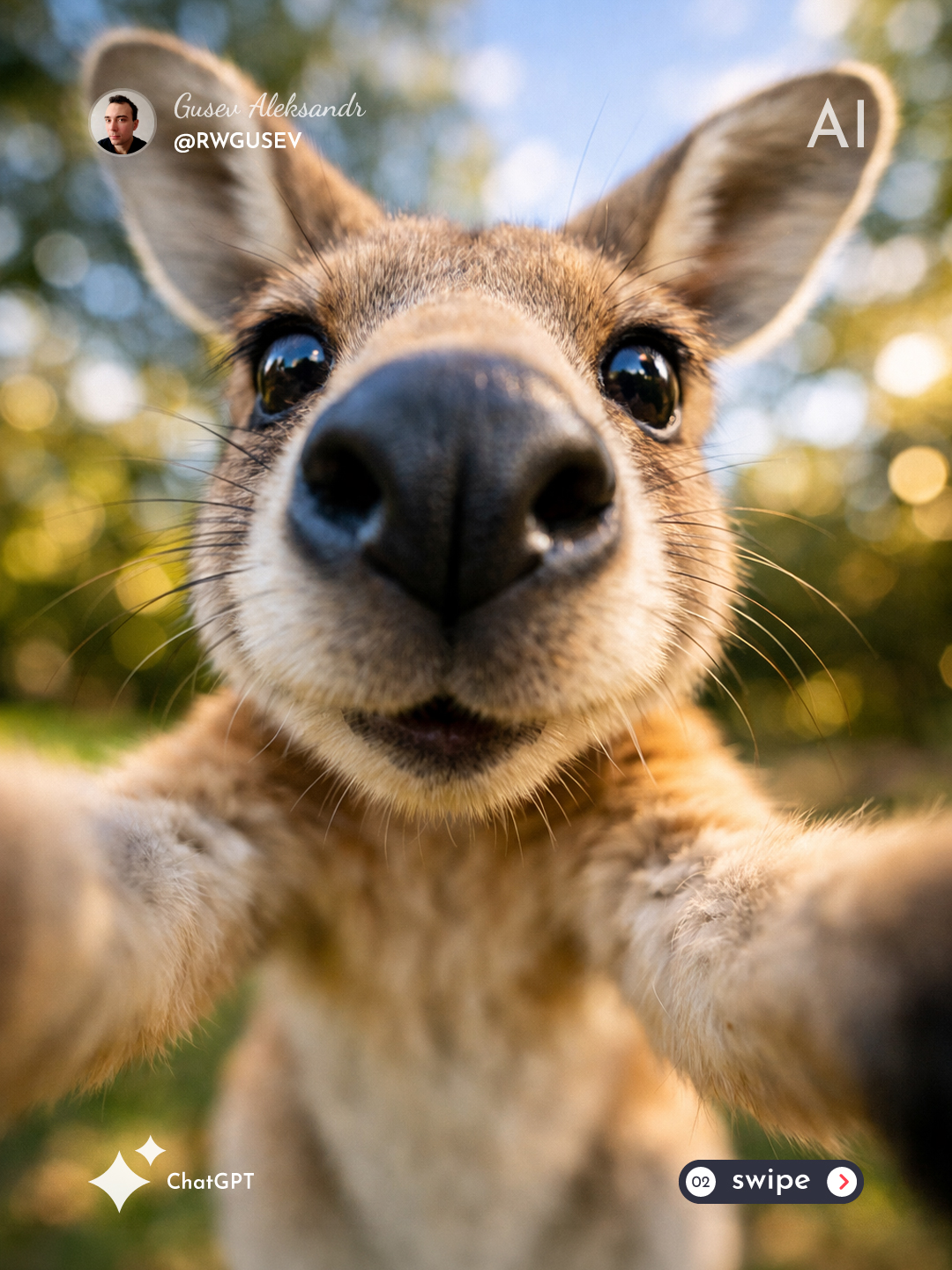 Exaggerated Animal Selfie output 2