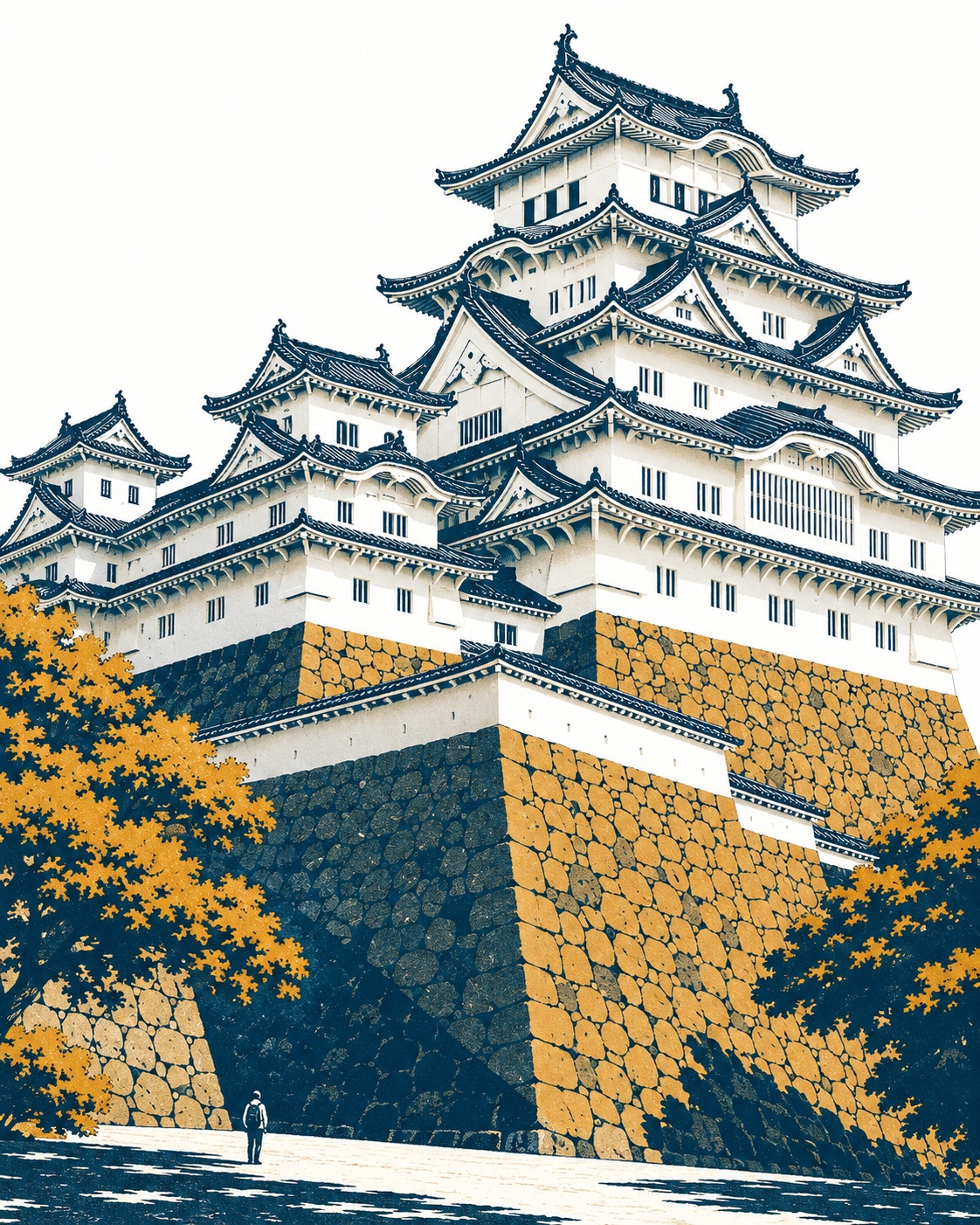 Three-Color Architectural Silkscreen Print output 3