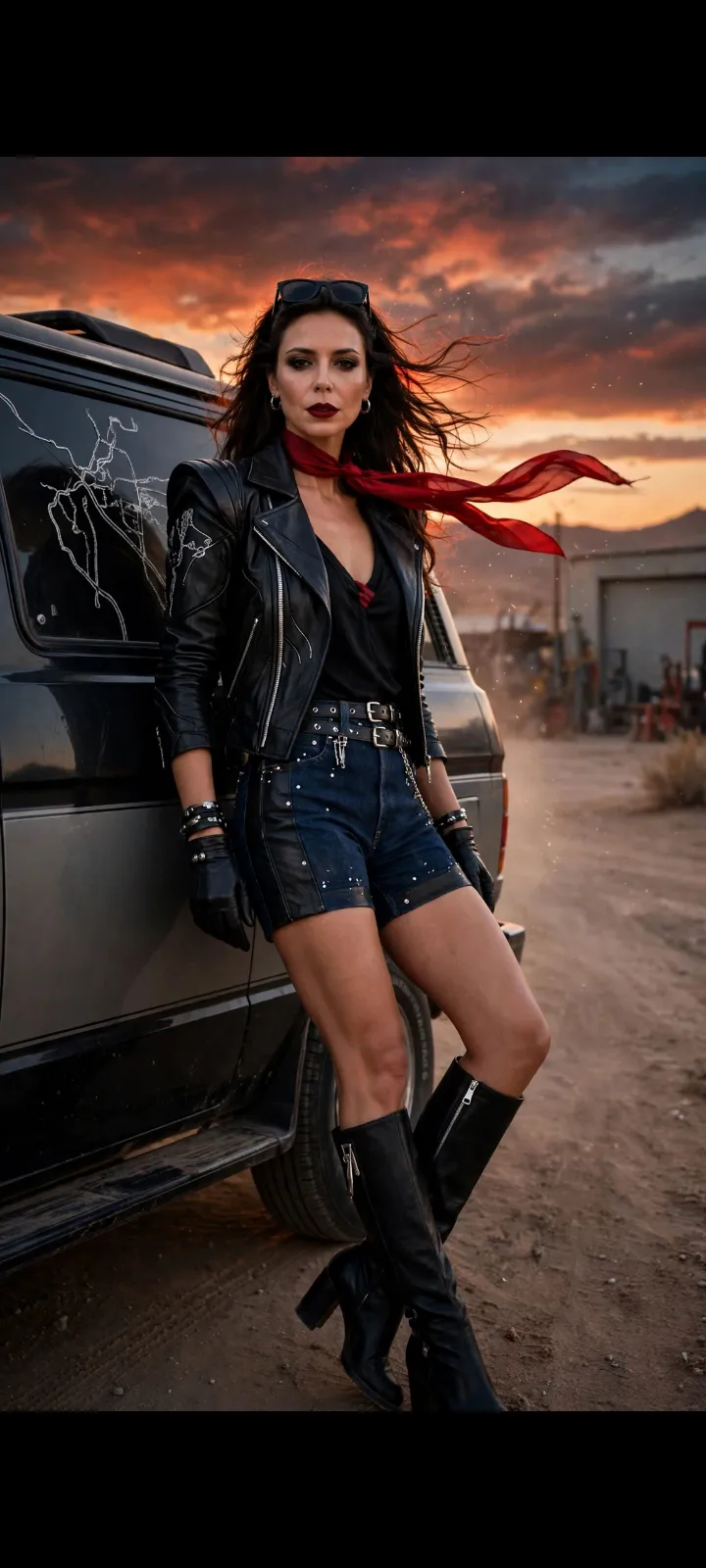 Brigada A–Inspired Rebel Fashion Editorial output 2