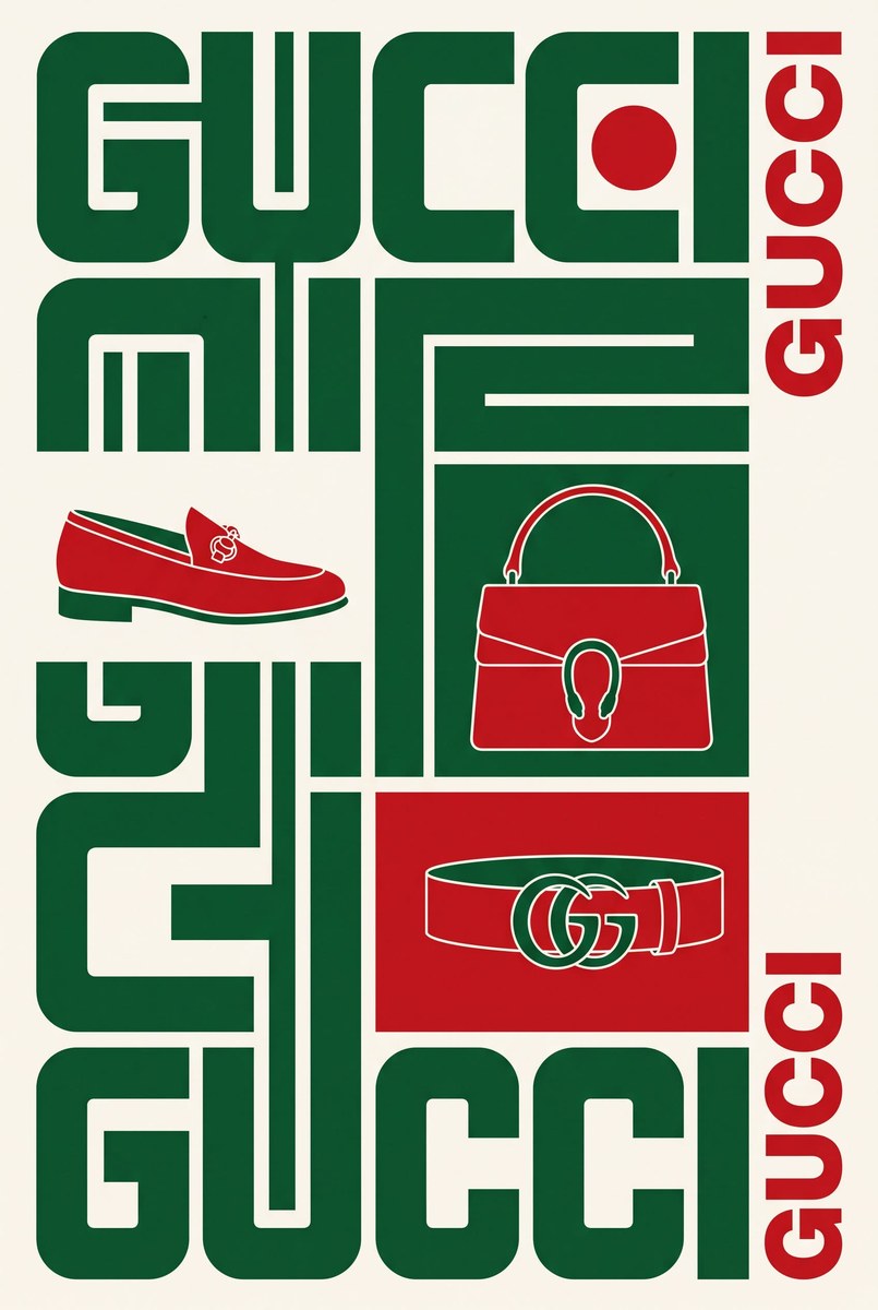Neo-Constructivist Brand Poster output 5